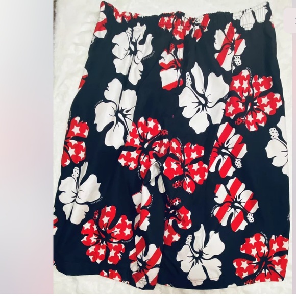 US Polo Assn Mens Patriotic Swim Trunks, Size Med - Picture 2 of 10